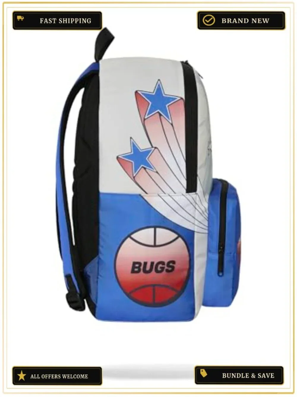 Looney Tunes Space Jam Multipurpose Backpack Large 18.5
